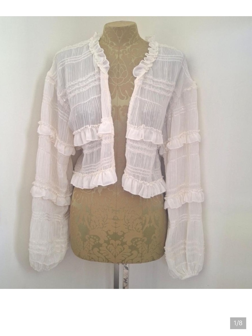 Mable open cottagecore cardi